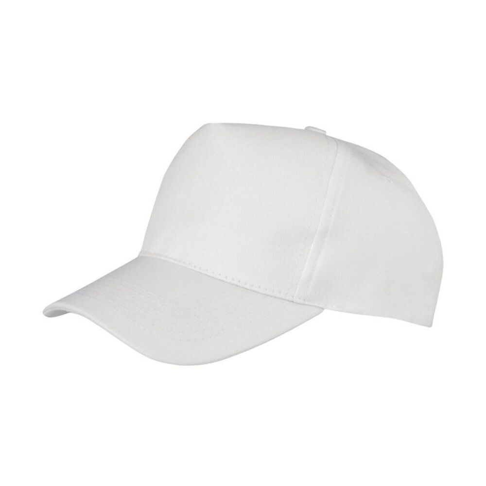 Result Unisex Adult Core Recycled Baseball Cap / White
